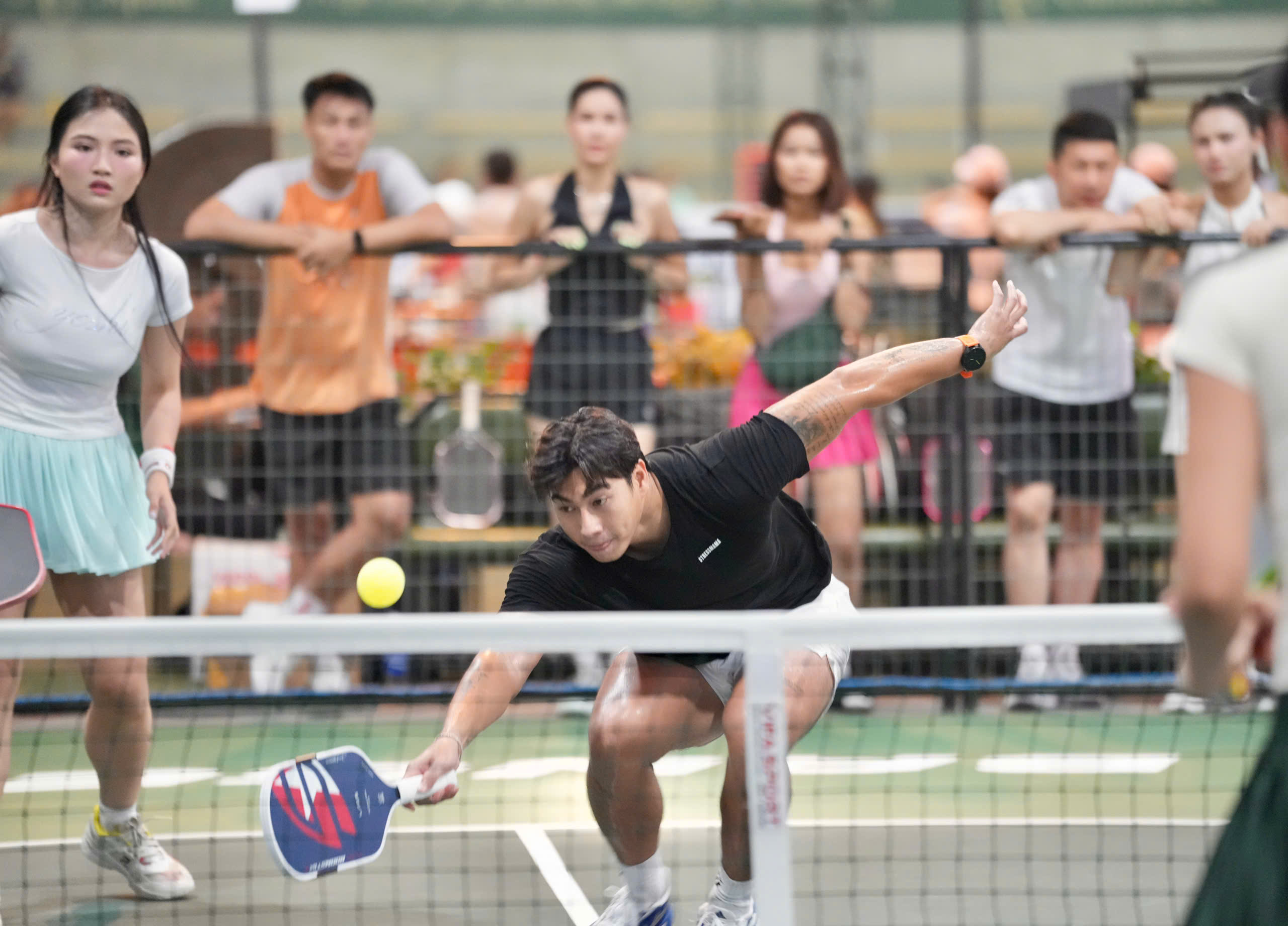 GIẢI PICKLEBALL B&Aacute;O NGƯỜI LAO ĐỘNG NĂM 2026: Sắc m&agrave;u khai mạc   - Ảnh 41.