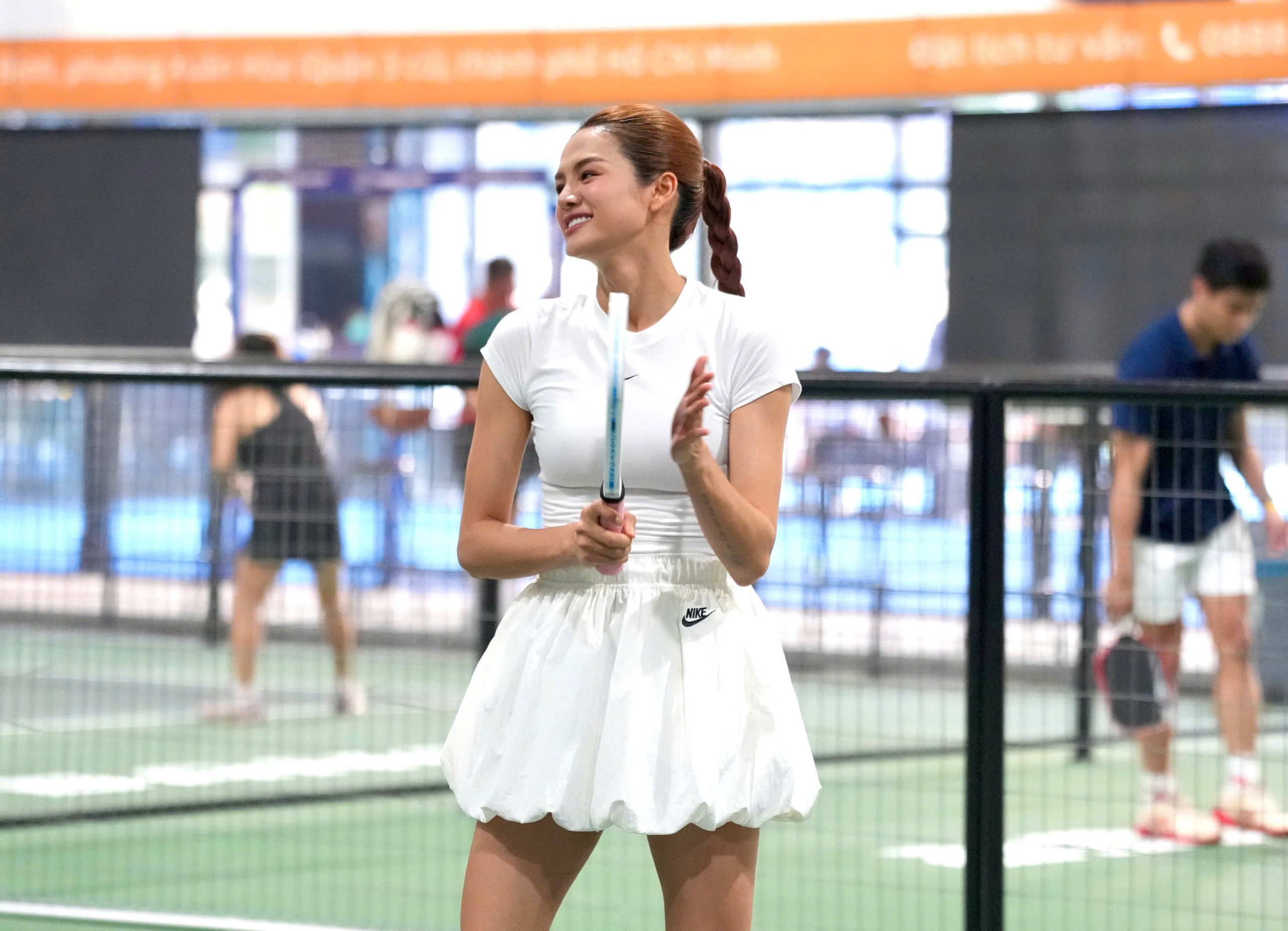 D&agrave;n nghệ sĩ nữ tỏa s&aacute;ng tại Giải Pickleball B&aacute;o Người Lao Động 2026 - Ảnh 5.