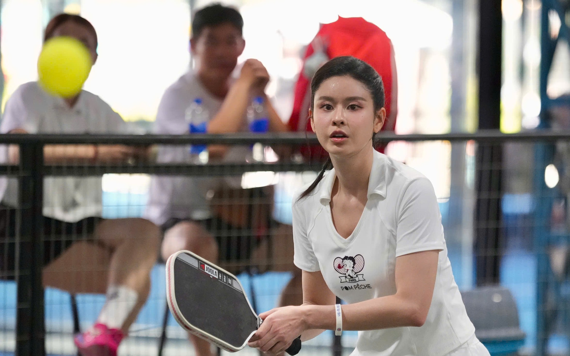 Diễn viên Trương Quỳnh Anh bị "ghiền" môn pickleball