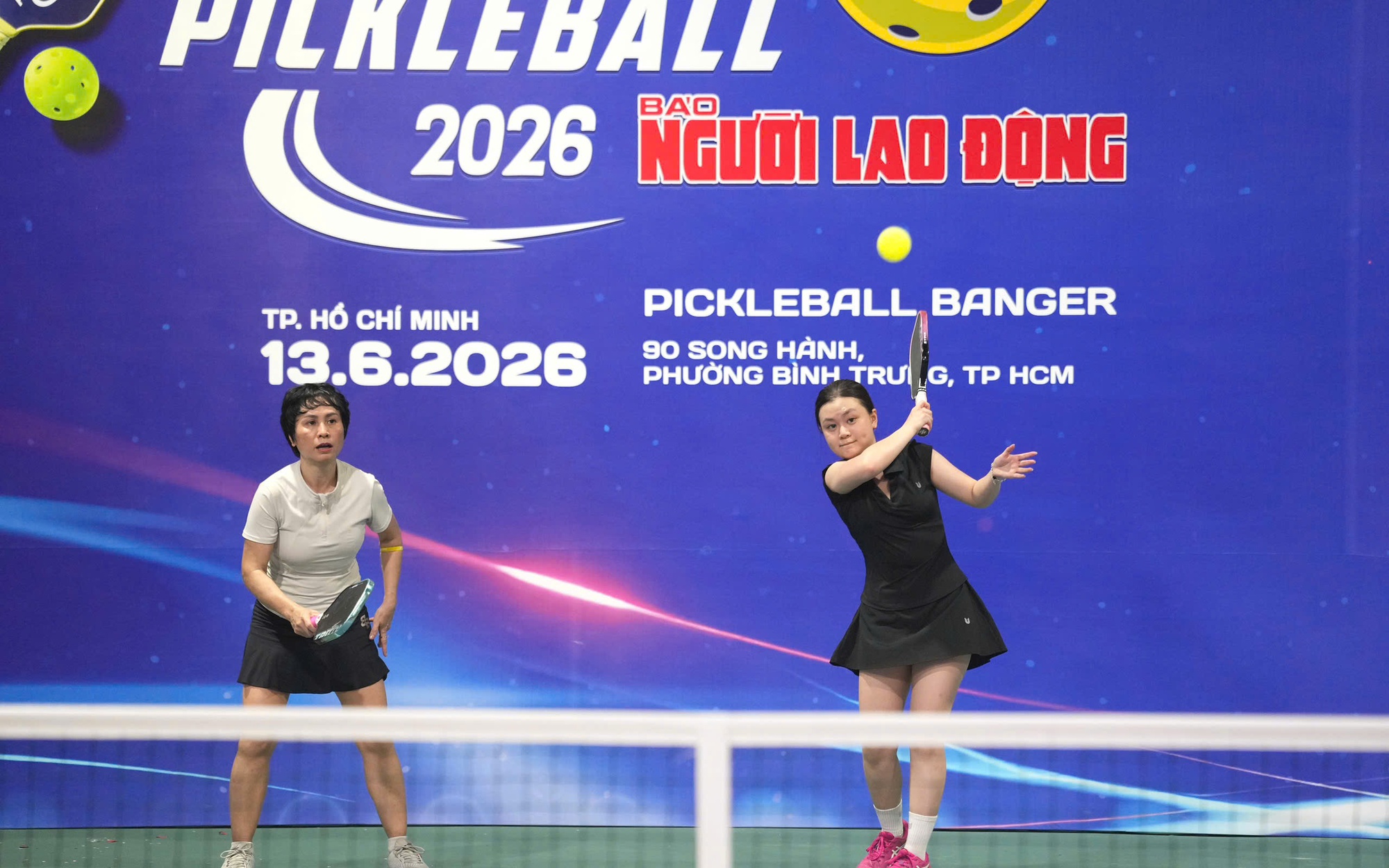 Giải Pickleball Báo Người Lao Động năm 2026: Những trận bóng nảy lửa