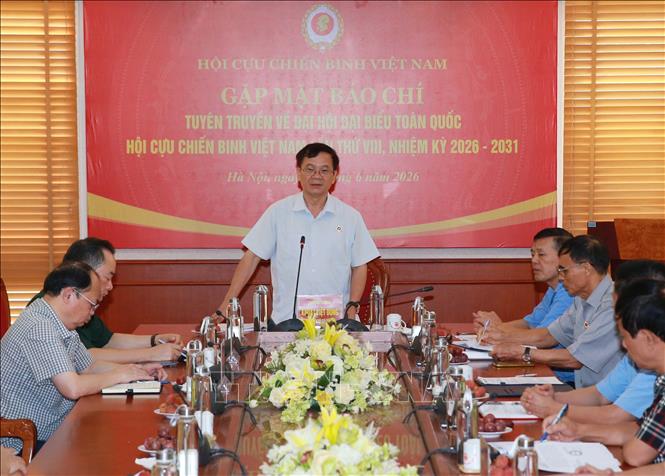 Đại hội đại biểu to&agrave;n quốc Hội Cựu chiến binh Việt Nam diễn ra từ 15 đến 17-6 - Ảnh 1.
