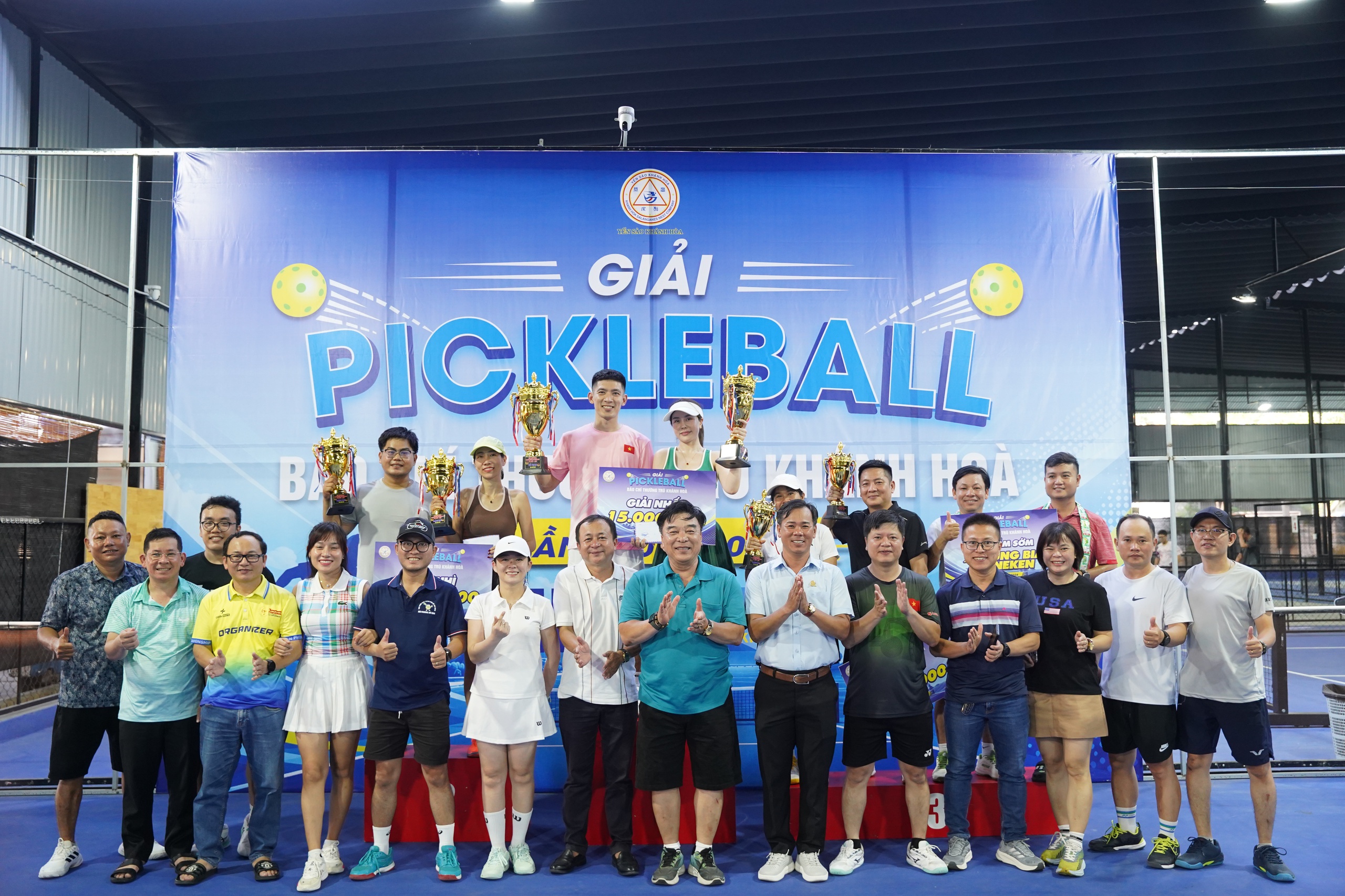 Sôi nổi Giải Mini Game Pickleball Báo chí Thường trú Khánh Hòa lần thứ I năm 2026 - Ảnh 3.