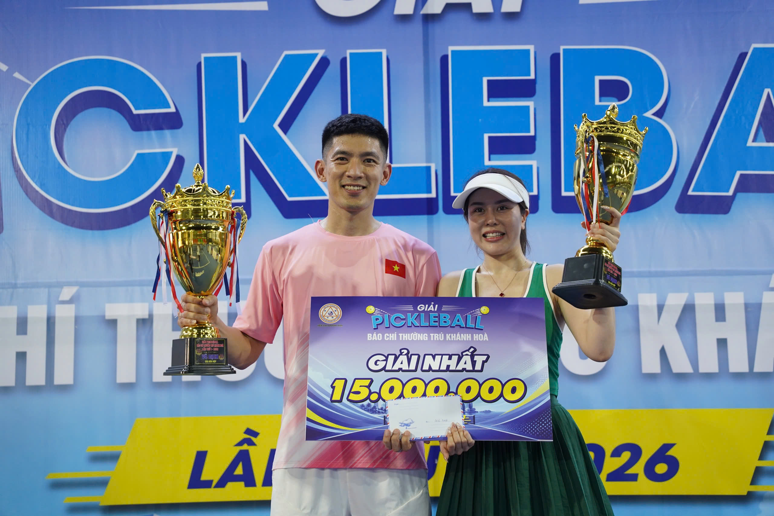 Sôi nổi Giải Mini Game Pickleball Báo chí Thường trú Khánh Hòa lần thứ I năm 2026 - Ảnh 4.