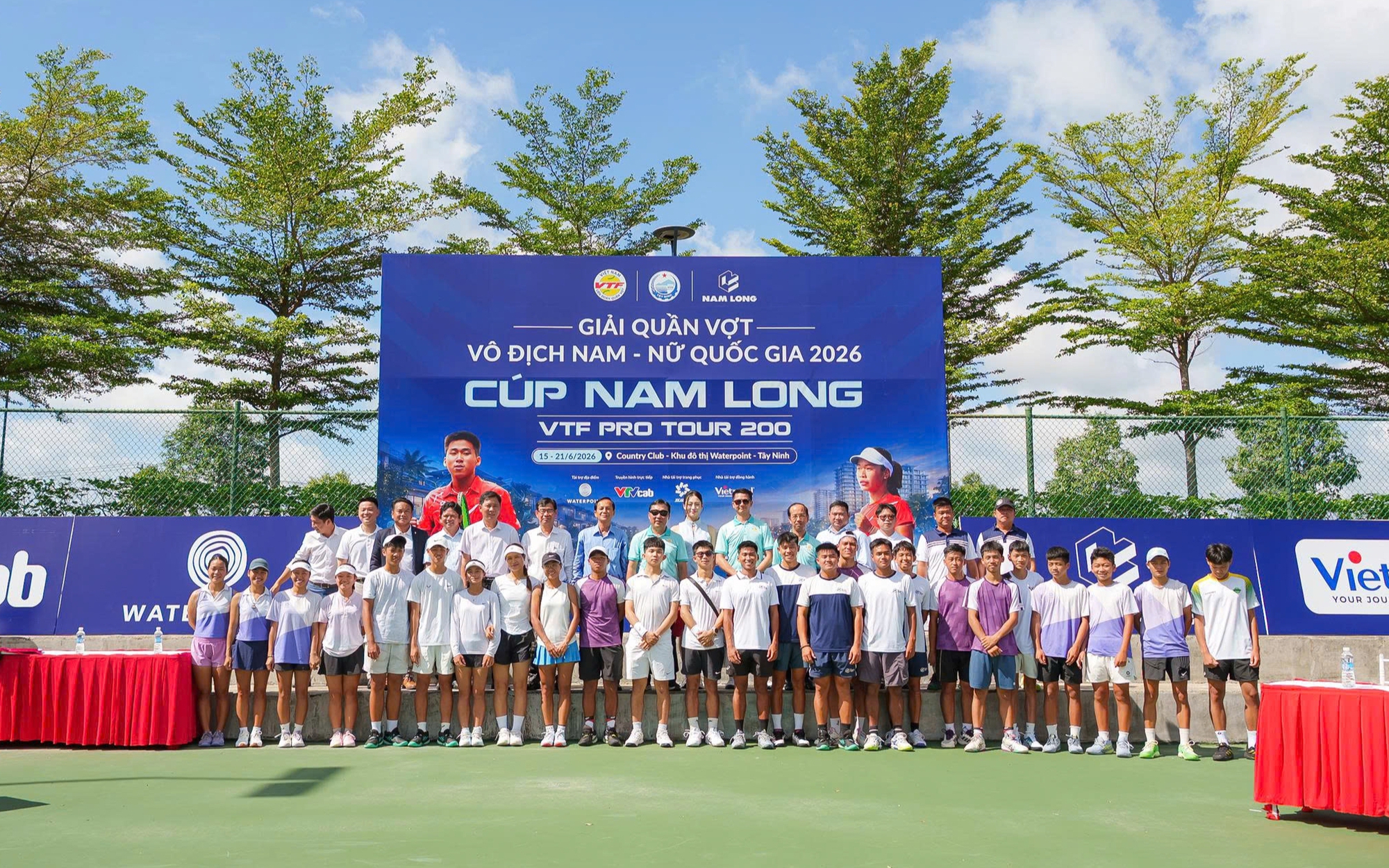Khai mạc Giải Quần vợt Vô địch Nam - Nữ Quốc gia VTF Pro Tour 200 2026