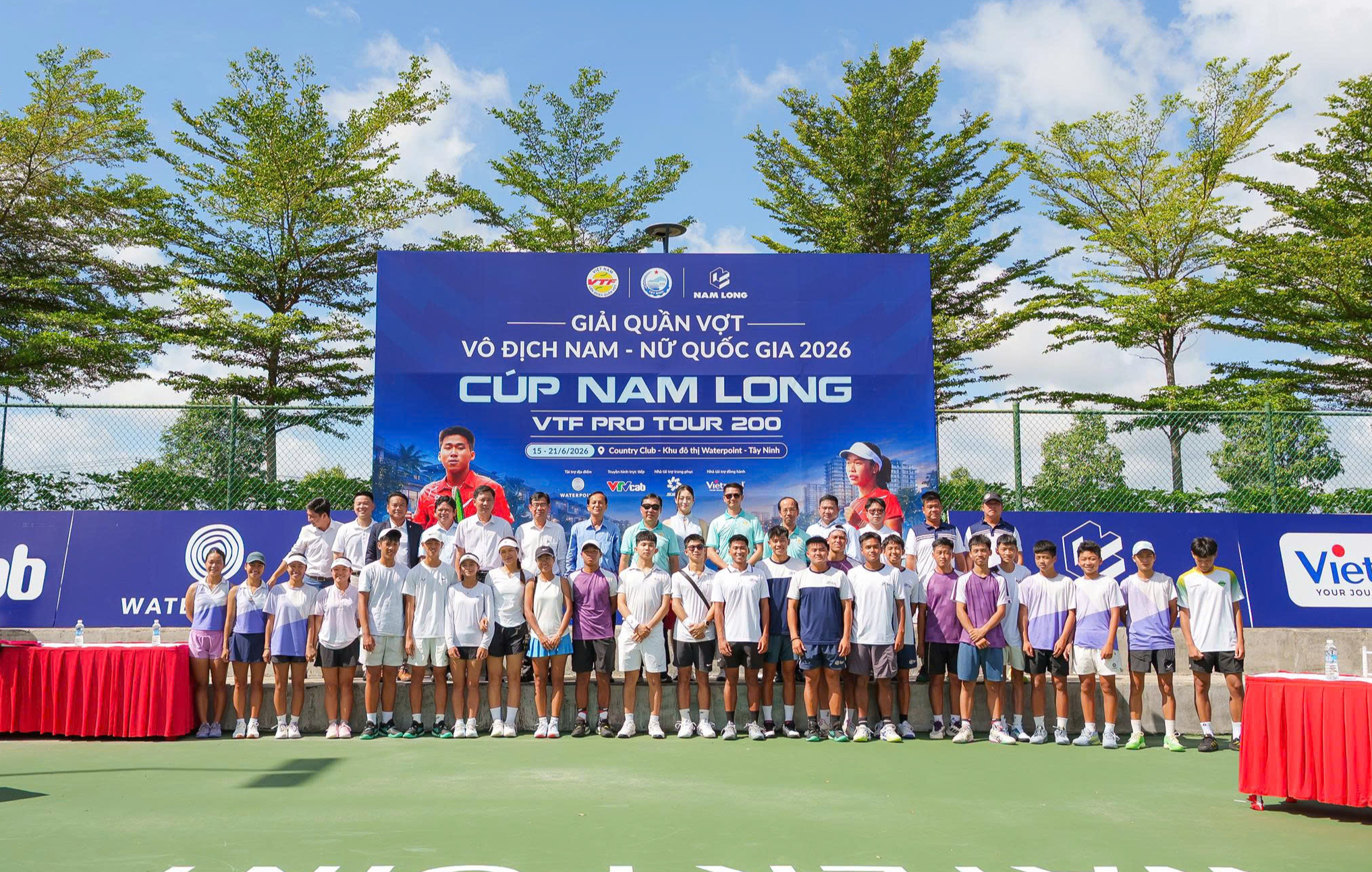 Khai mạc Giải Quần vợt Vô địch Nam - Nữ Quốc gia VTF Pro Tour 200 2026 - Ảnh 2.