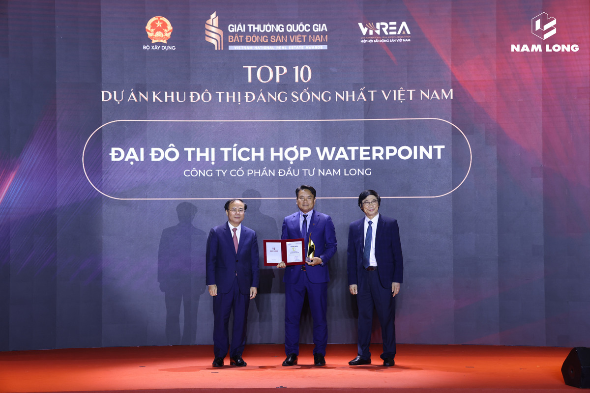 3 dự án của Nam Long được vinh danh tại Giải thưởng Quốc gia Bất động sản Việt Nam 2026 - Ảnh 1.