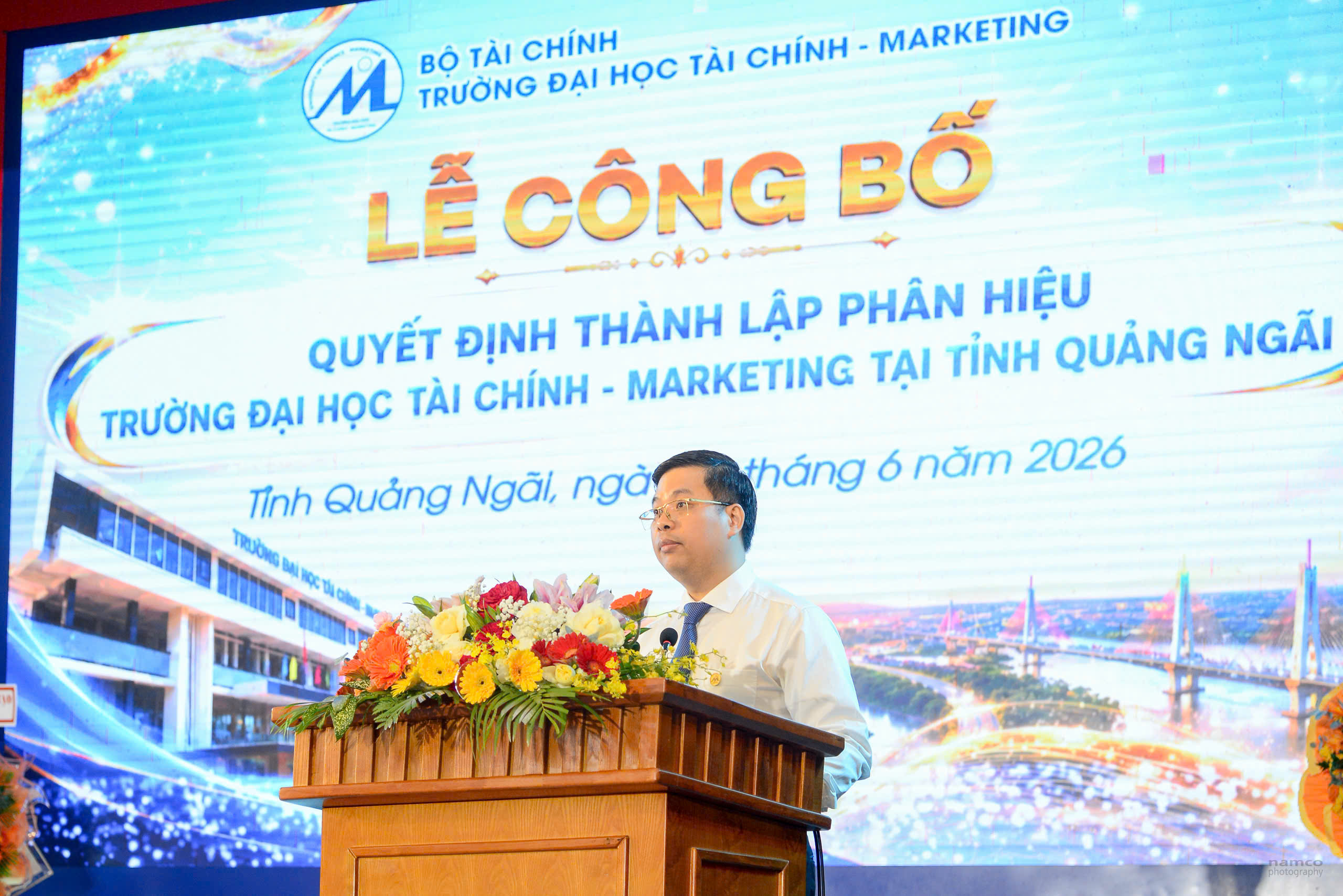 Quảng Ngãi đón phân hiệu mới của Trường ĐH Tài chính - Marketing - Ảnh 3.