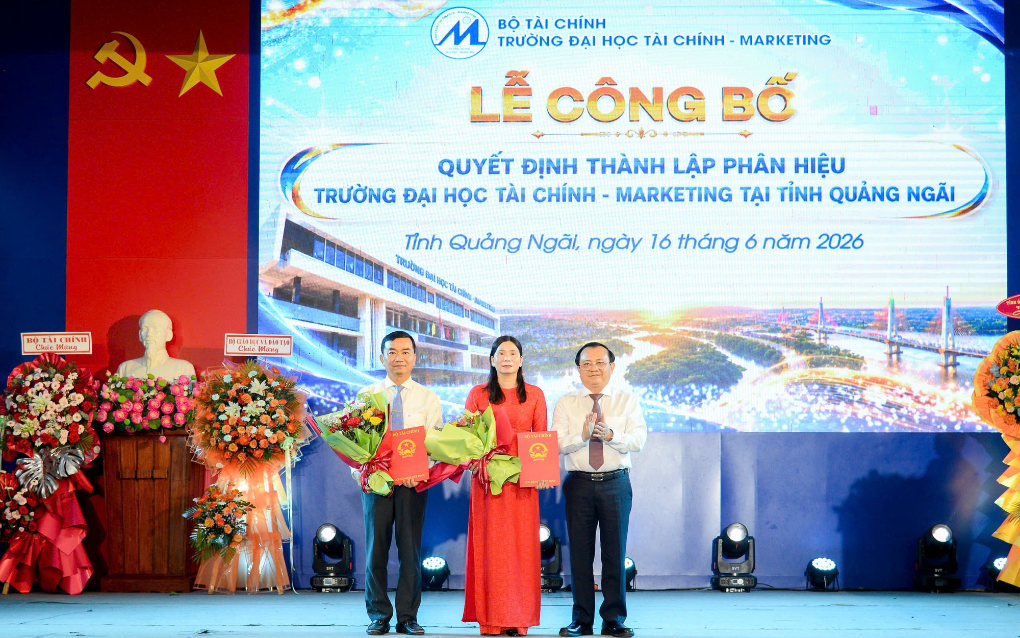Quảng Ngãi có phân hiệu mới của Trường ĐH Tài chính - Marketing