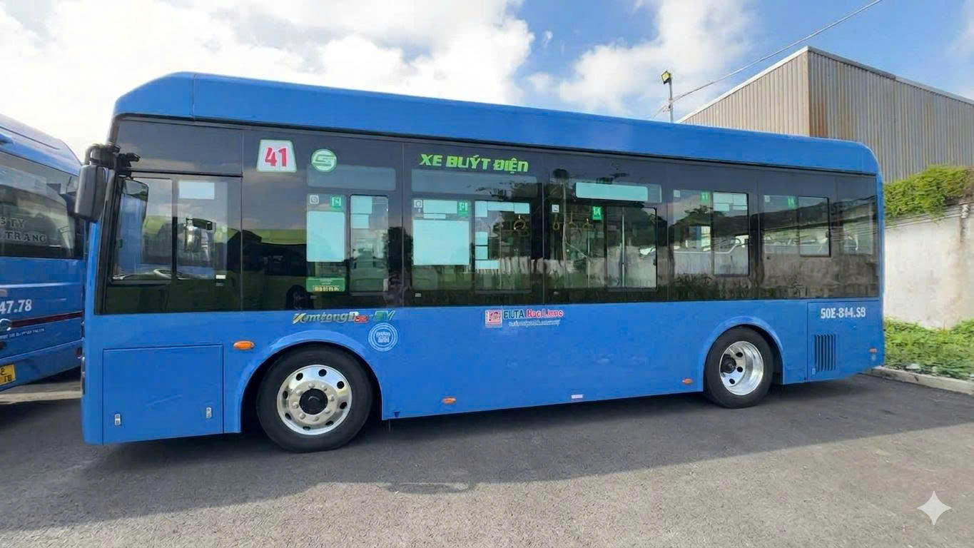 TPHCM đưa xe bu&yacute;t điện v&agrave;o tuyến 41 v&agrave; 57 - Ảnh 2.