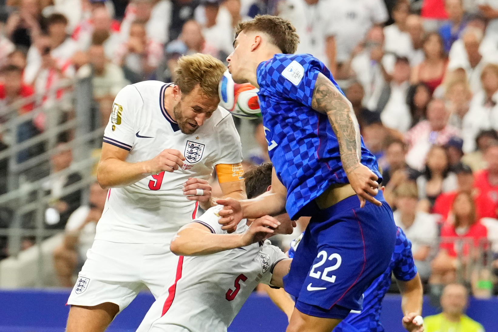 Tuyển Anh thắng Croatia trong "cơn mưa bàn thắng" ở Texas - Ảnh 1.