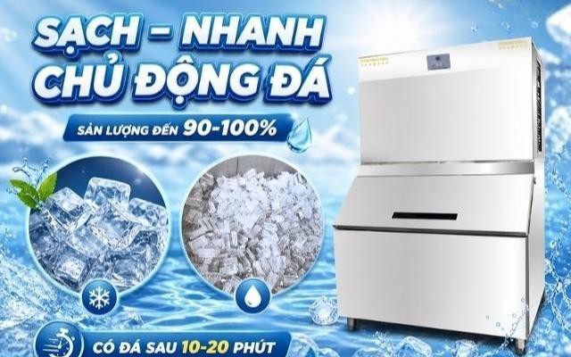Đá viên vuông và đá ống: Lựa chọn nào phù hợp hơn cho ngành F&B?
