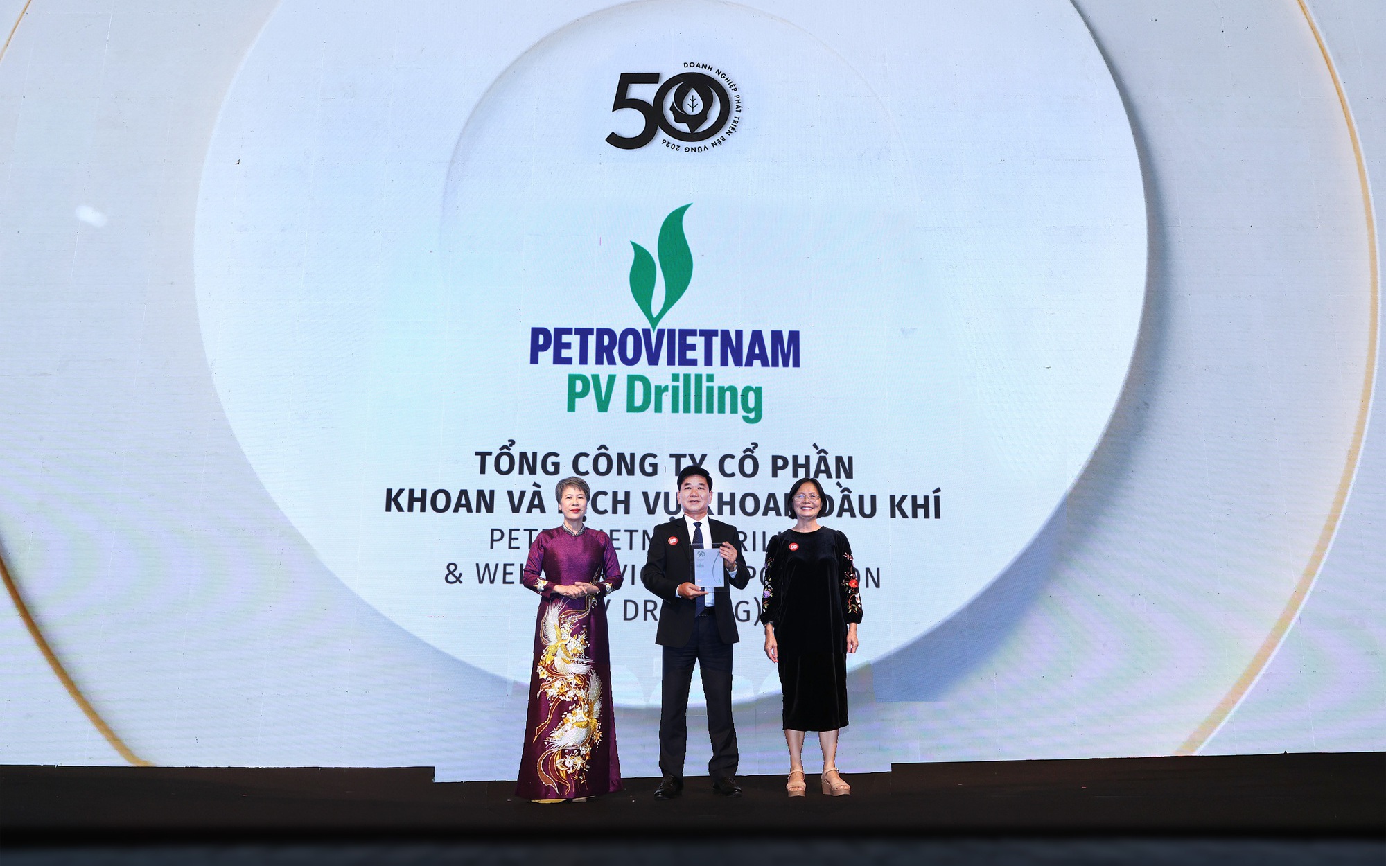 PV Drilling trong Top VIX50 và Top 50 Doanh nghiệp phát triển bền vững