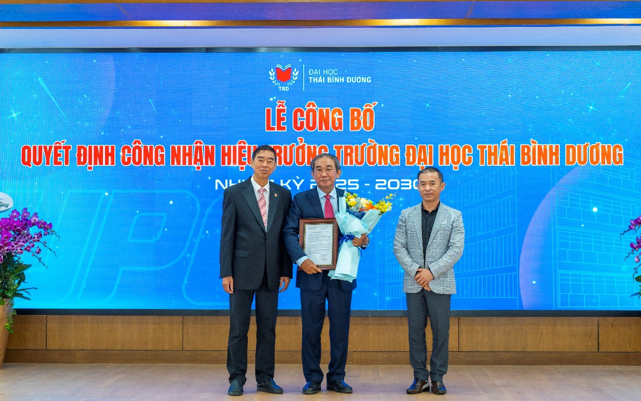 Trường Đại học Thái Bình Dương bổ nhiệm Tân Hiệu trưởng, mở giai đoạn phát triển mới