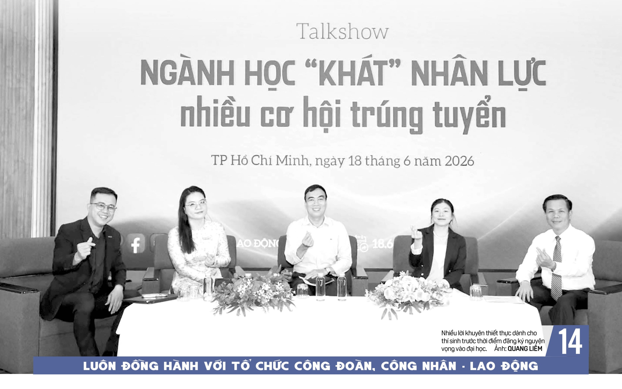 Báo in ngày 19-6: Nhiều ngành cần nhân lực đang chờ thí sinh