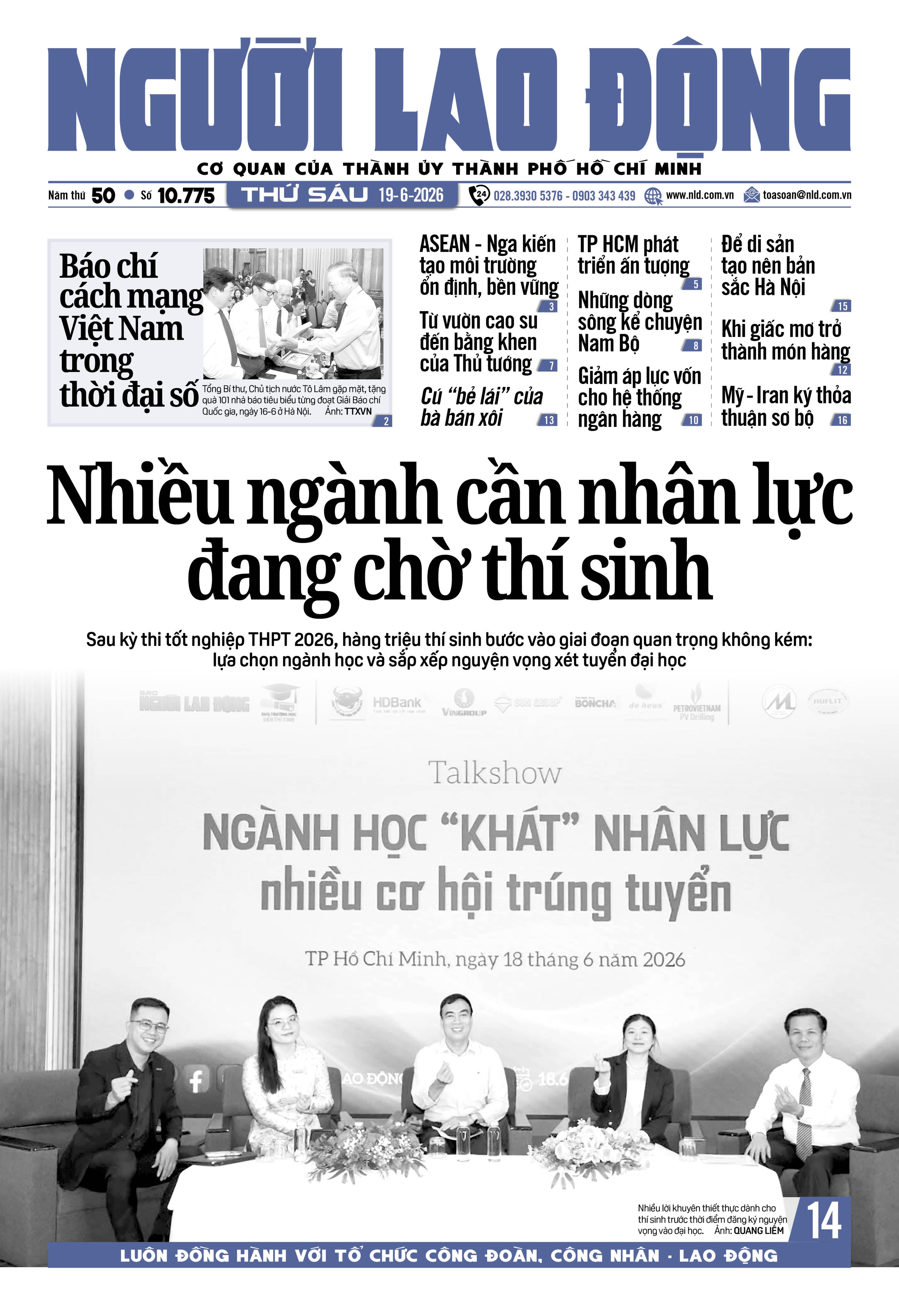 Nhiều ngành cần nhân lực chờ thí sinh Sau kỳ thi tốt nghiệp THPT 2026 - Ảnh 1.