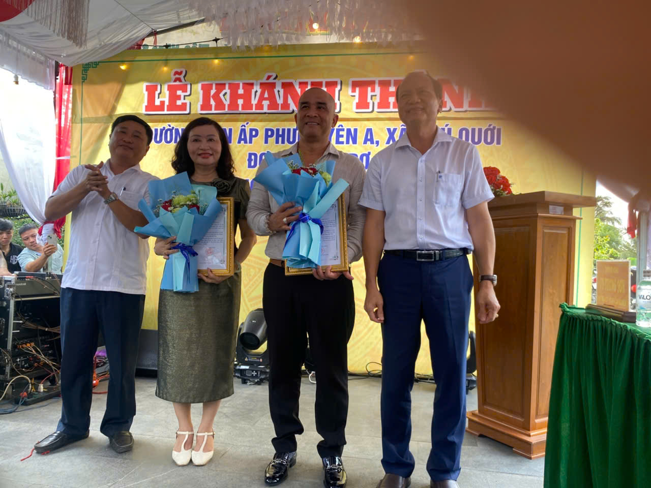 Việc l&agrave;m &yacute; nghĩa của Trường Đại học Cửu Long đối với 45 hộ d&acirc;n - Ảnh 2.