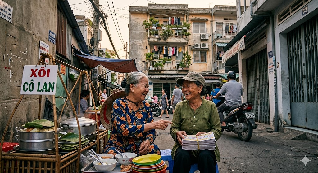 C&uacute; "bẻ l&aacute;i" của b&agrave; b&aacute;n x&ocirc;i - Ảnh 1.