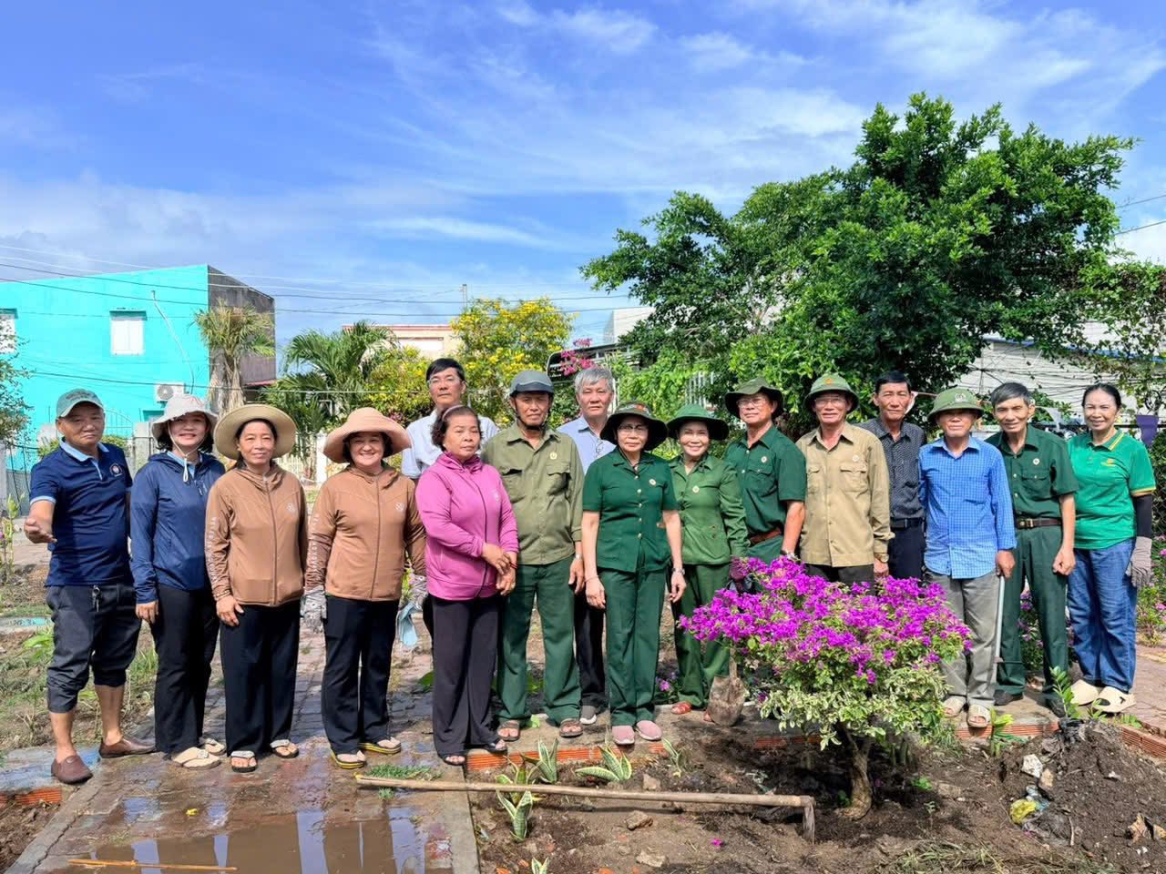 Xóa "điểm đen" môi trường bằng mô hình tiểu công viên cây xanh - Ảnh 5.