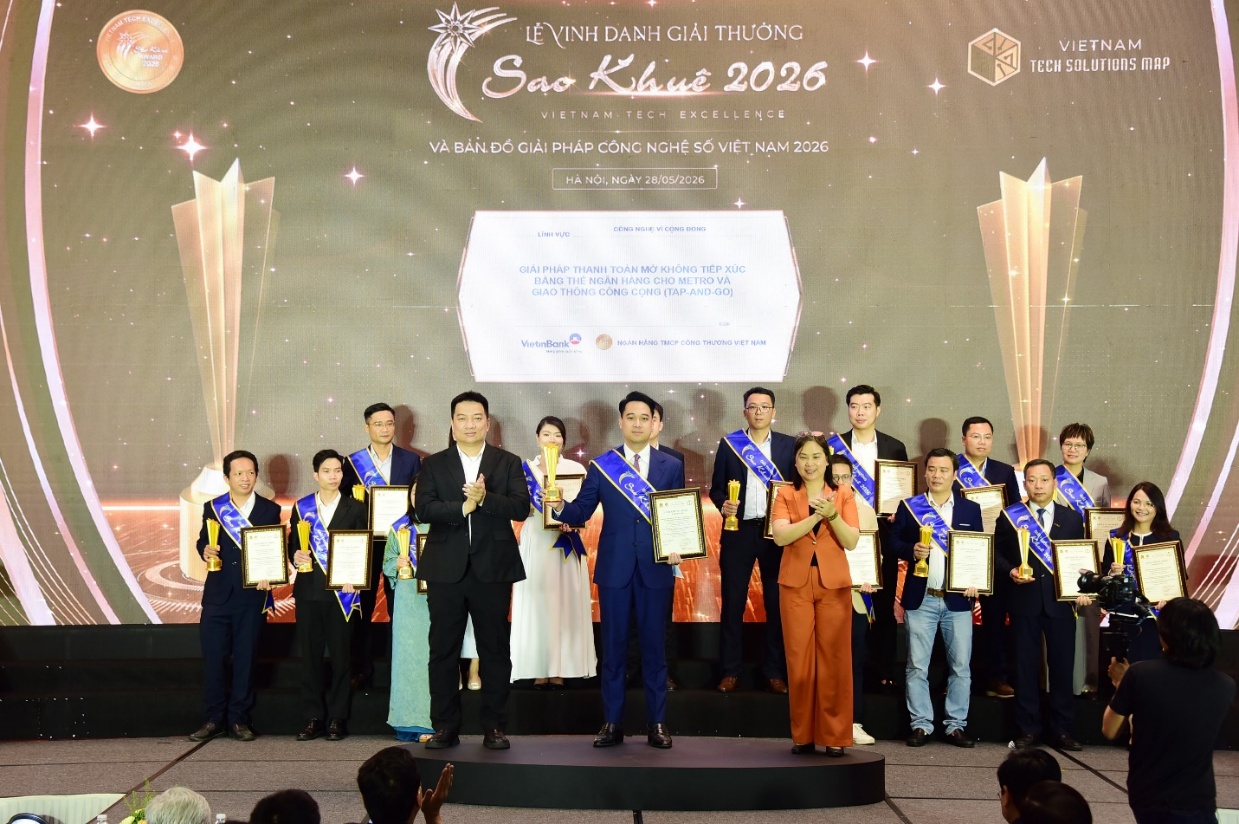 Giải ph&aacute;p Tap-and-Go tỏa s&aacute;ng tại Giải thưởng Sao Khu&ecirc; 2026 - Ảnh 1.