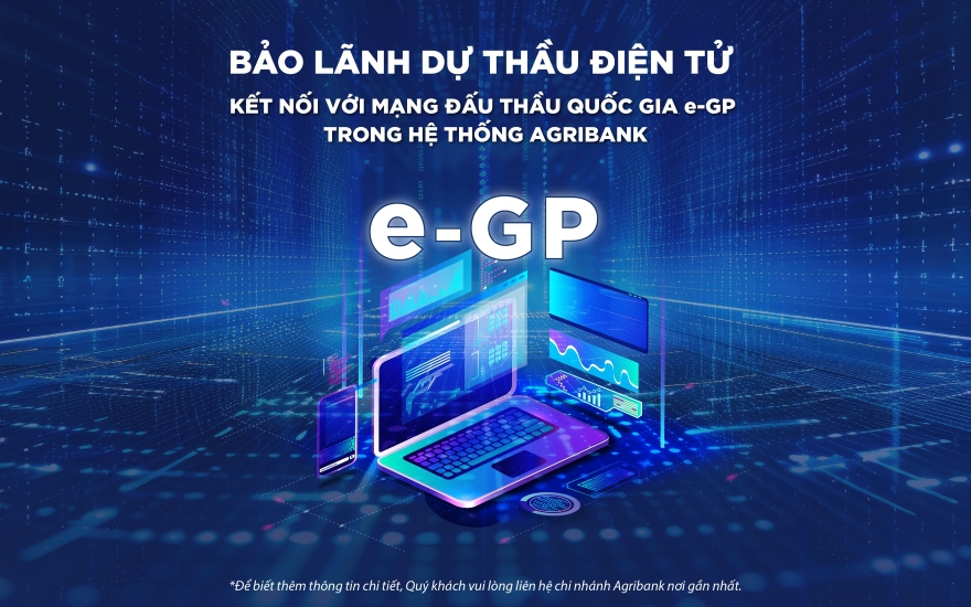 Agribank triển khai sản phẩm bảo lãnh dự thầu điện tử kết nối e-GP