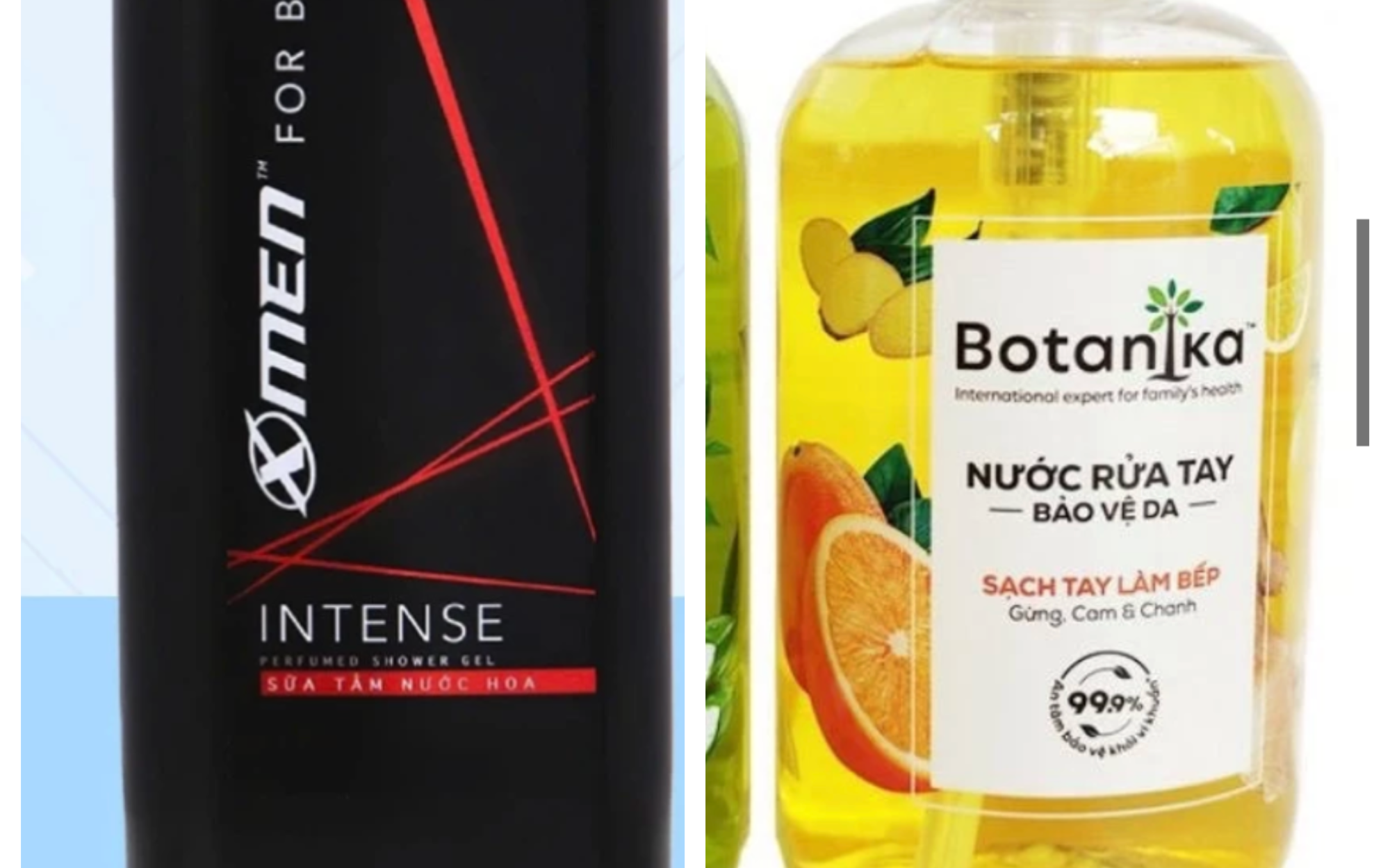 Lô sữa tắm Xmen for Boss Intense bị thu hồi, tiêu hủy