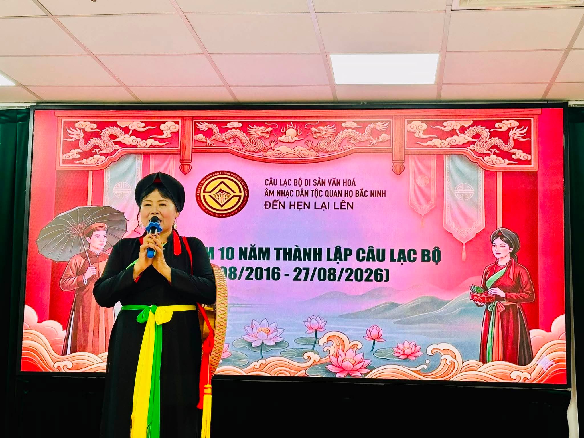 10 năm gieo duyên Quan Họ giữa lòng thành phố mang tên Bác - Ảnh 2.