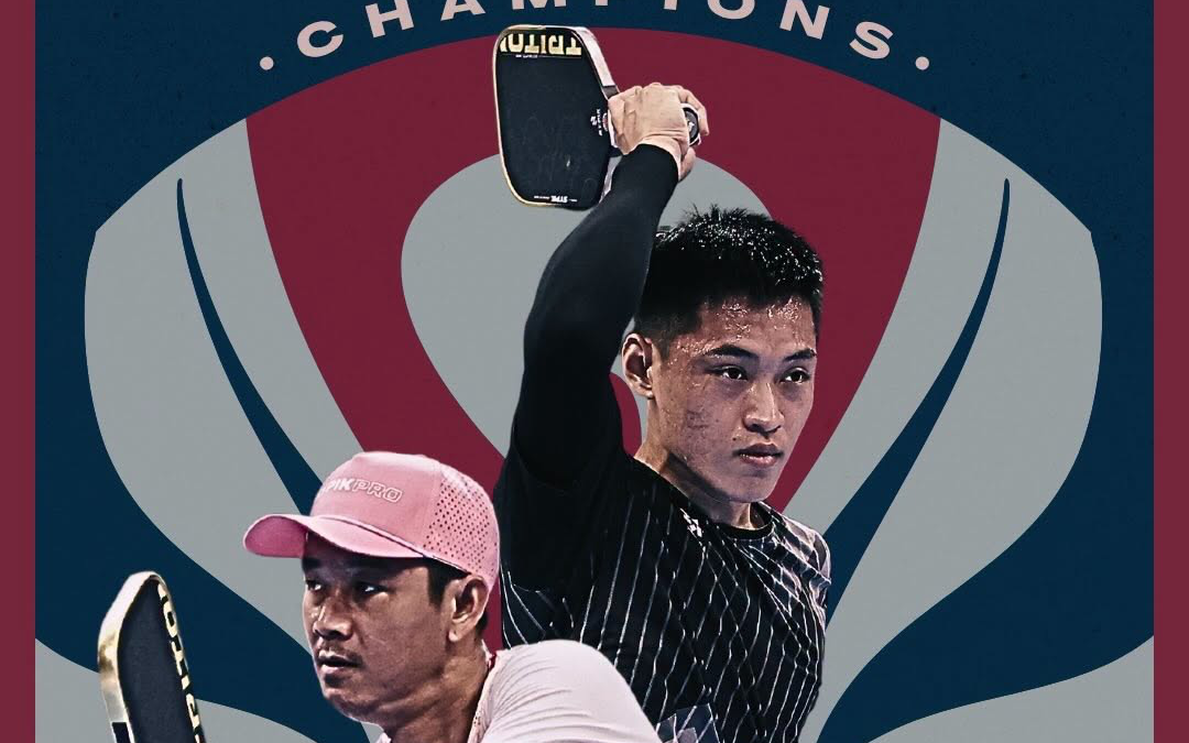 Vinh Hiển, Minh Quân vô địch Giải Pickleball PPA Asia 500 tại Trung Quốc