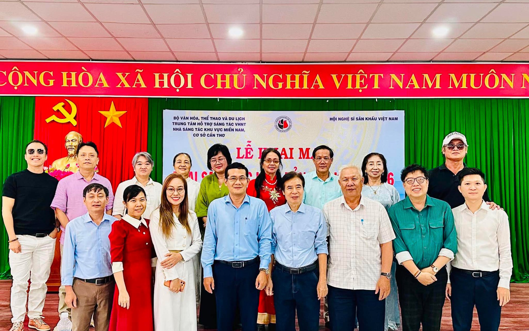 Khai mạc Trại sáng tác kịch bản sân khấu Cần Thơ 2026