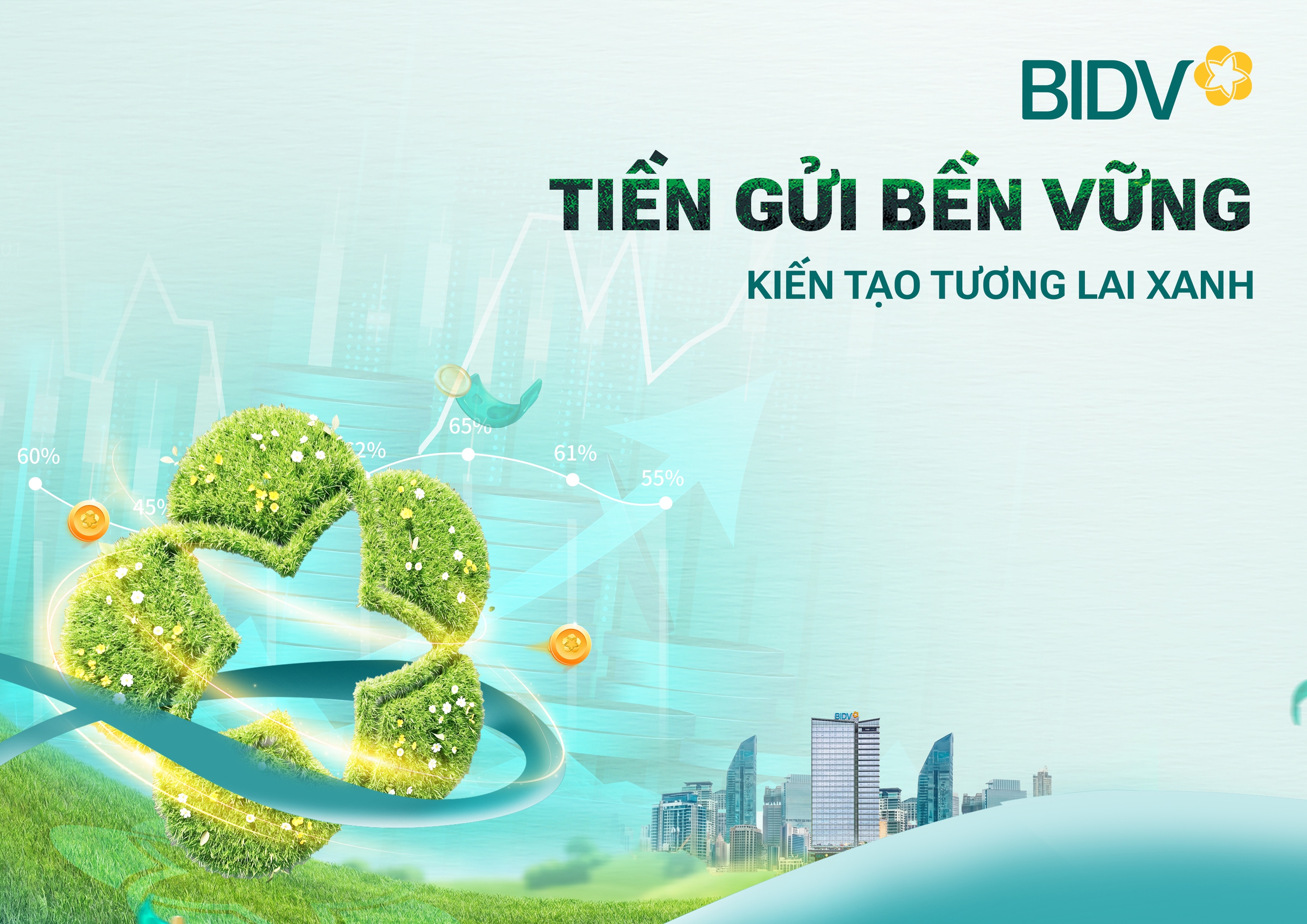 Gi&aacute; trị vượt trội từ sản phẩm &ldquo;tiền gửi bền vững&rdquo; của BIDV - Ảnh 1.