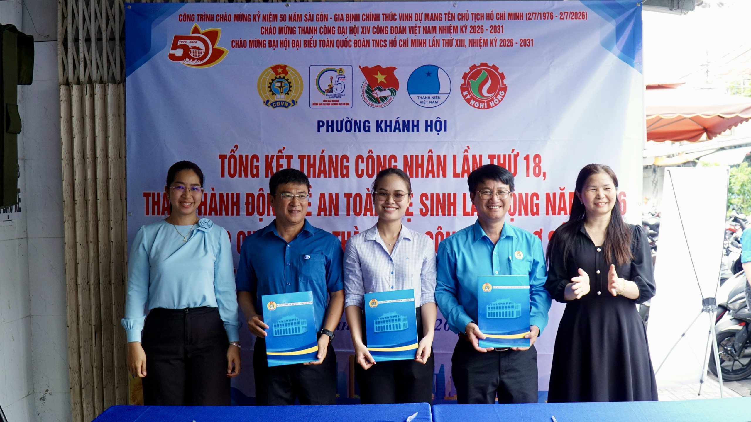 Phường Khánh Hội: Đa dạng hoạt động đồng hành cùng đoàn viên - lao động - Ảnh 9.