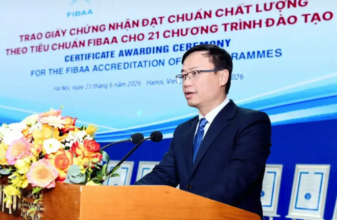 ĐH Kinh tế Quốc dân có thêm 21 chương trình đạt kiểm định quốc tế - Ảnh 1.