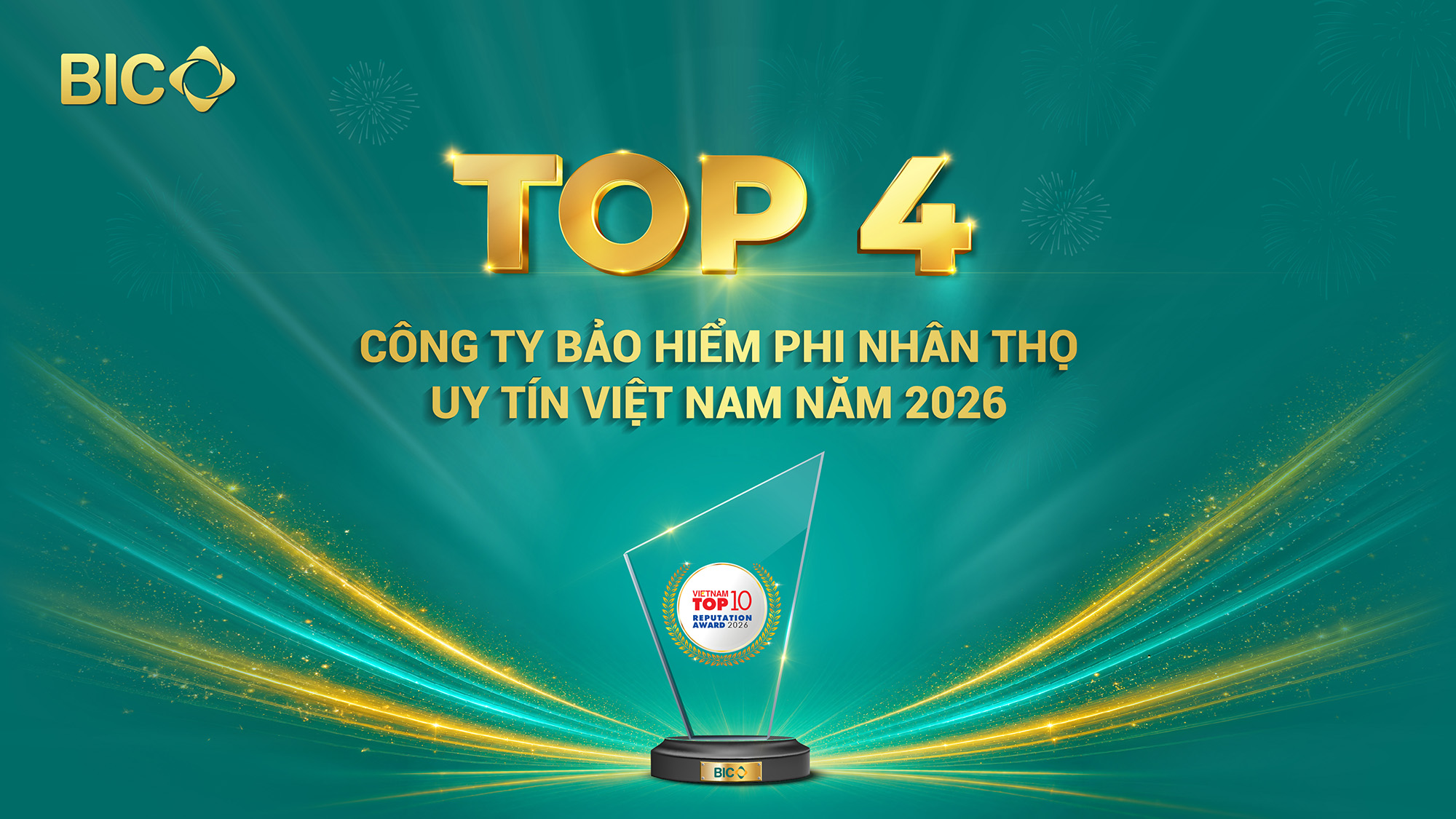 BIC lọt TOP 4 c&ocirc;ng ty bảo hiểm phi nh&acirc;n thọ uy t&iacute;n lần thứ hai li&ecirc;n tiếp - Ảnh 1.