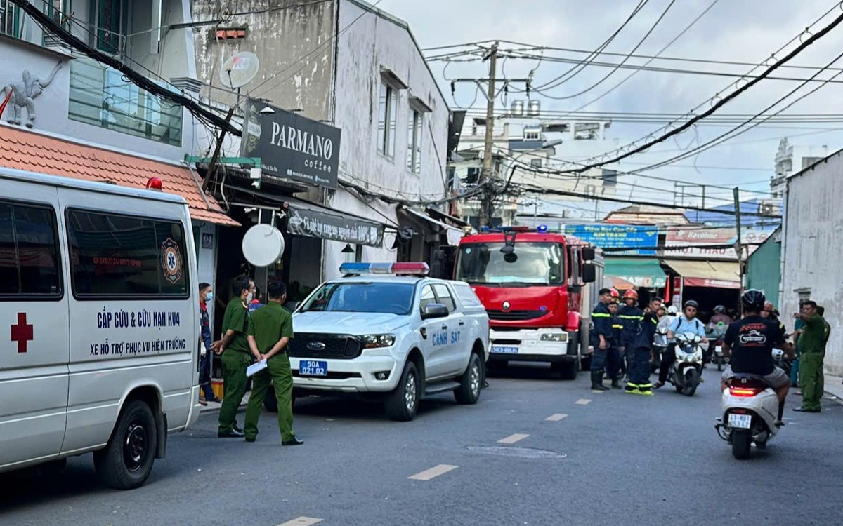 Thông tin mới vụ cháy quán cà phê khiến nữ chủ quán tử vong ở TPHCM