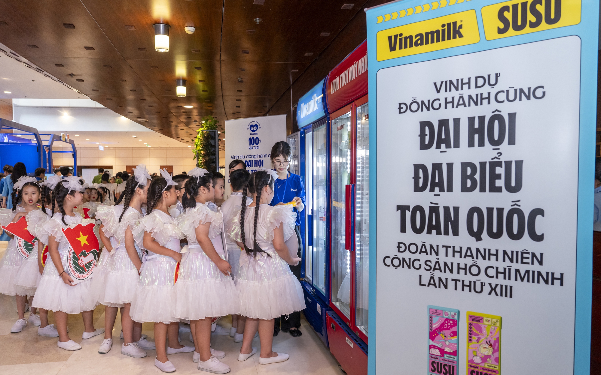Vinamilk đồng hành cùng Đại hội Đoàn toàn quốc lần thứ XIII
