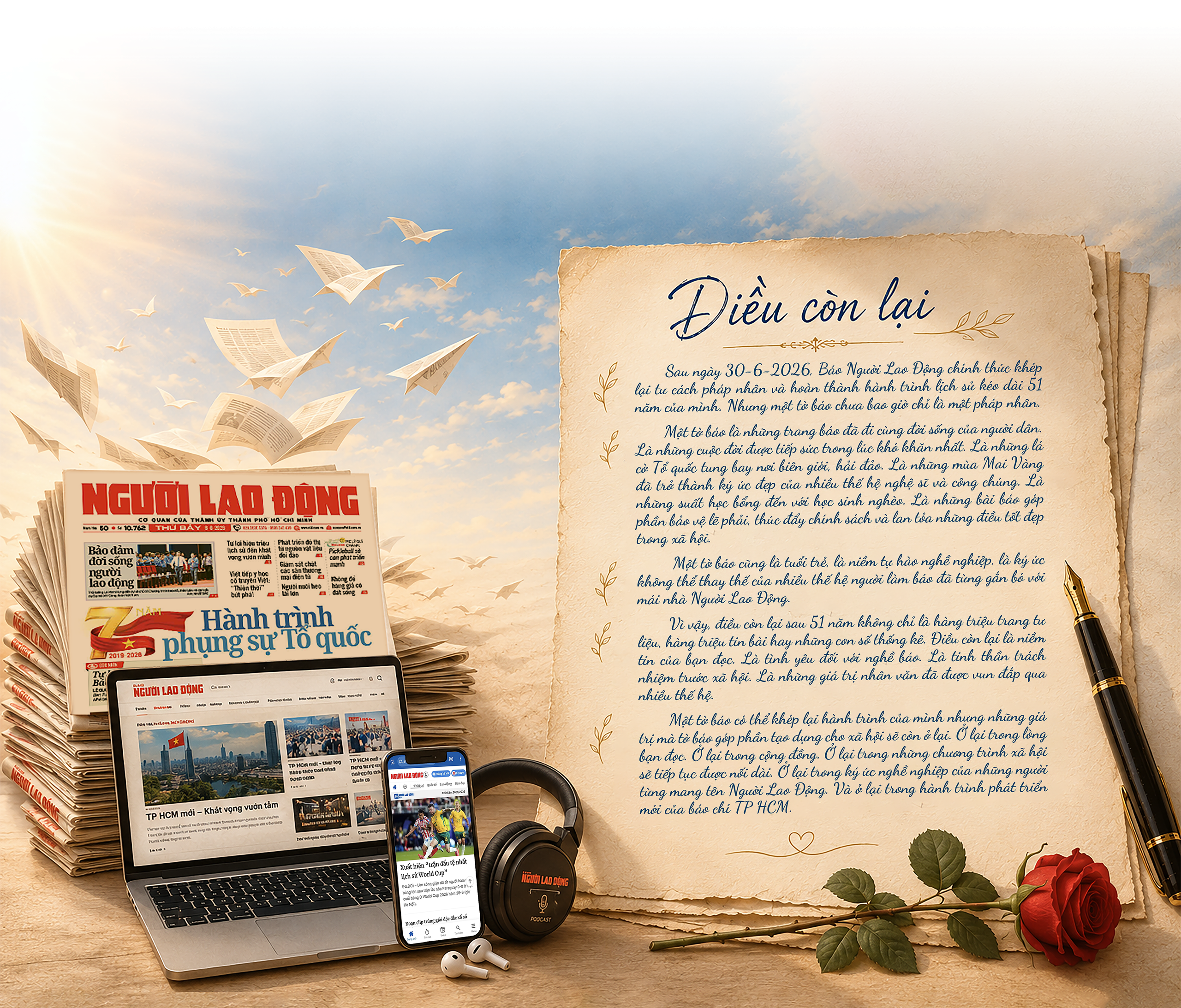 MEGA STORY: Điều còn lại - Hành trình 51 năm của Báo Người Lao Động (1975-2026) - Ảnh 209.