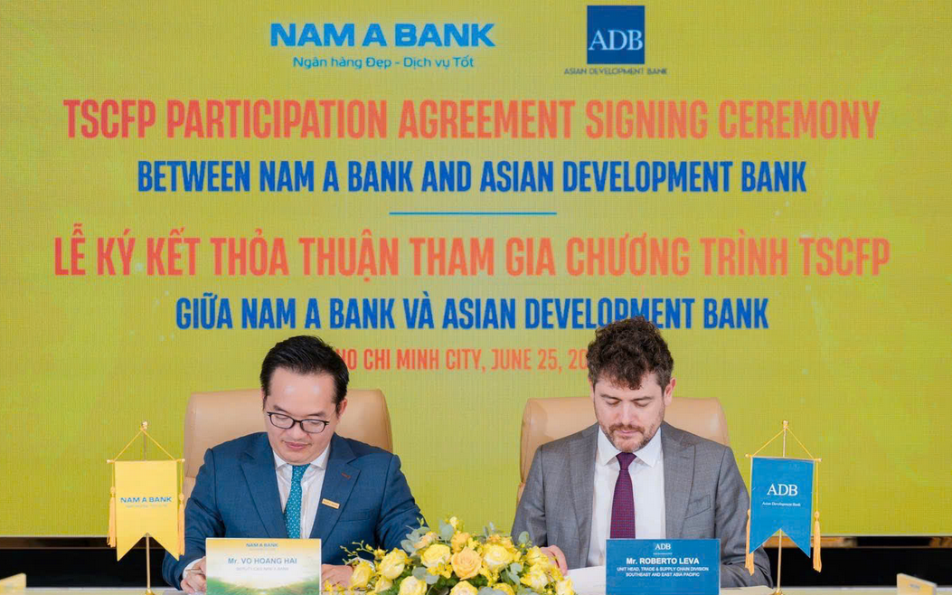 Nam A Bank hợp tác cùng ADB thúc đẩy tài trợ thương mại