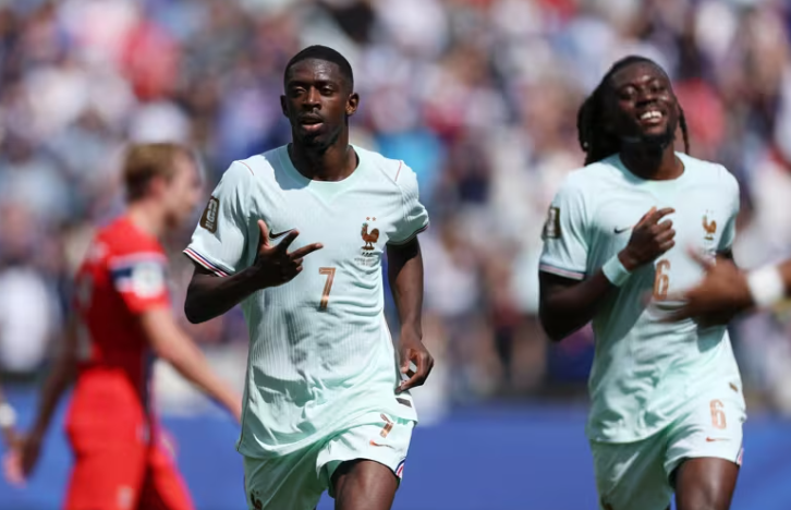"Gà trống" Pháp gáy vang tại Boston sau hat-trick của Dembele - Ảnh 6.