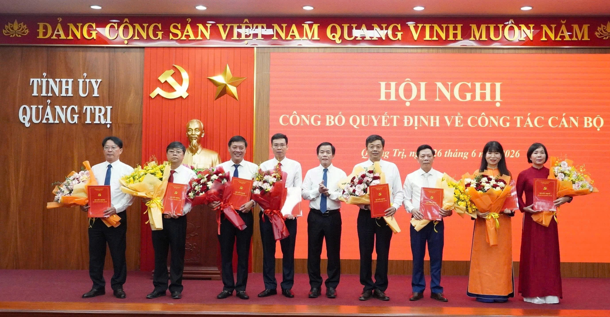 Nhiều bí thư xã ở Quảng Trị được điều động, hoán đổi vị trí - Ảnh 2.