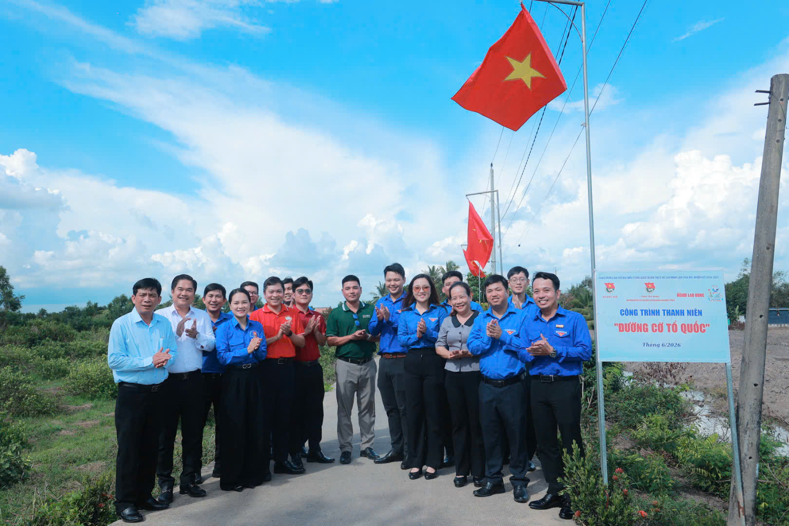Kh&aacute;nh th&agrave;nh "Đường cờ Tổ quốc" tại T&acirc;y Ninh - Ảnh 1.