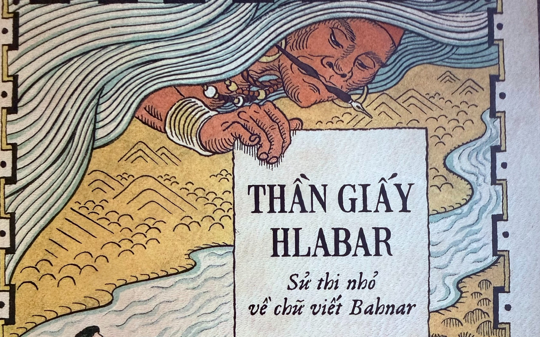 Ra mắt sách "Thần Giấy Hlabar - Sử thi nhỏ về chữ viết Bahnar"