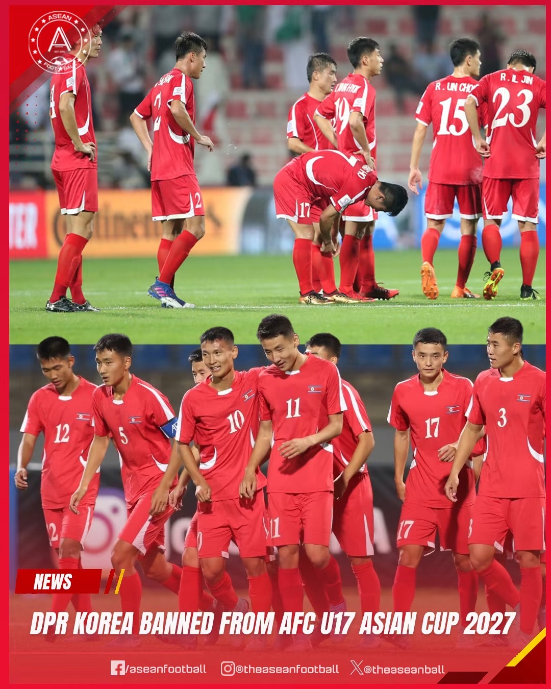 AFC phạt Triều Ti&ecirc;n hơn 1 tỉ đồng, cấm dự giải U17 ch&acirc;u &Aacute; - Ảnh 1.