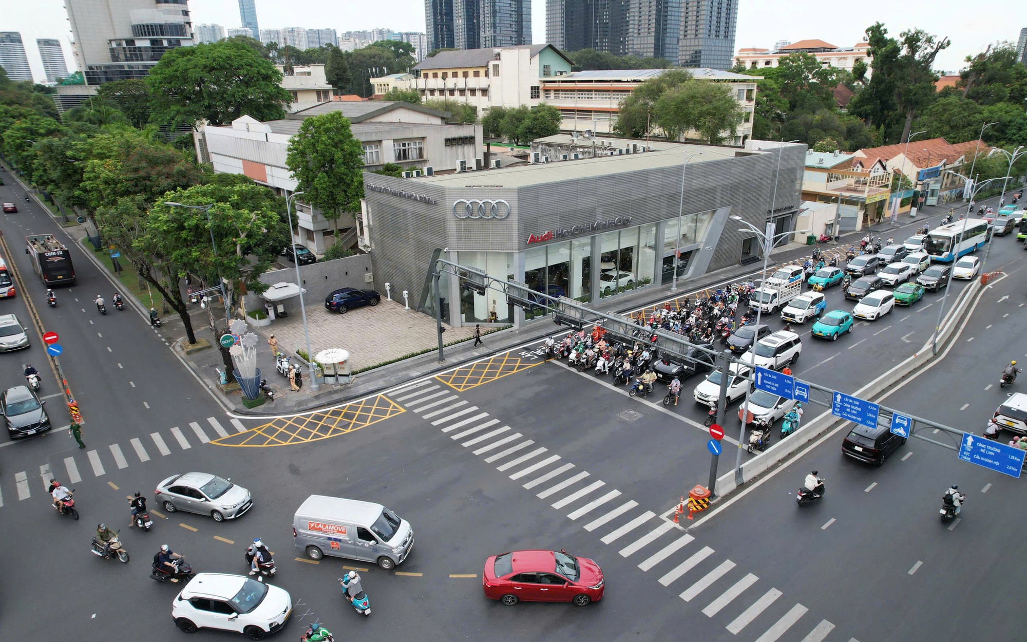 Người dân lưu ý khi giao thông ở trung tâm TPHCM 2 ngày cuối tuần