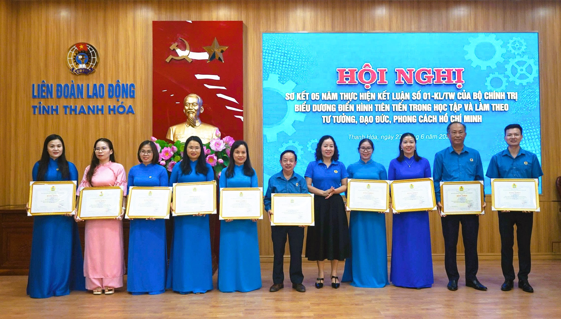 C&ocirc;ng đo&agrave;n Thanh H&oacute;a thăm l&agrave;m tốt c&ocirc;ng t&aacute;c chăm lo, bảo vệ lợi ch&iacute;nh đ&aacute;ng cho người lao động - Ảnh 4.