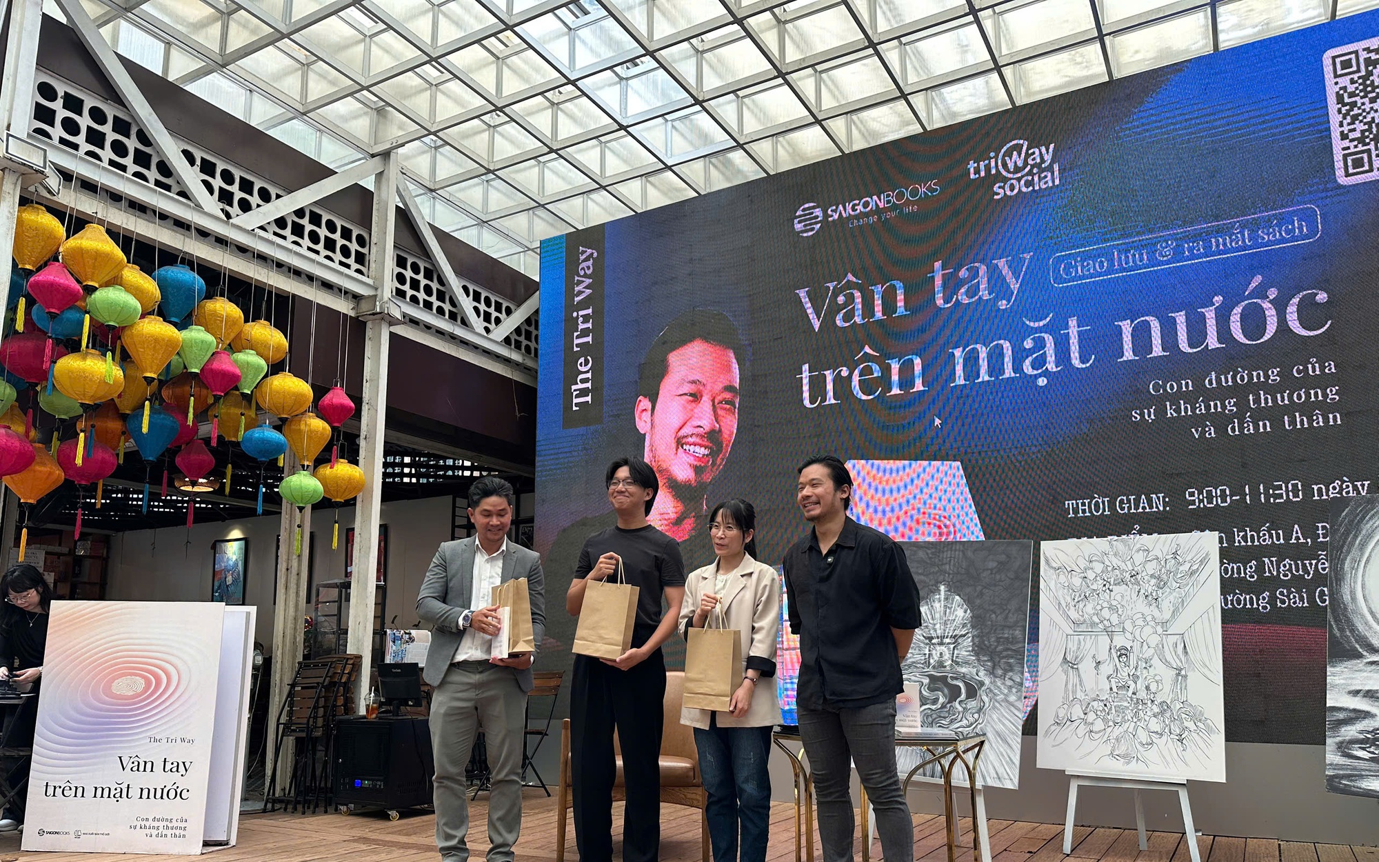 "Vân tay trên mặt nước": Hành trình đối thoại đầy nhân bản