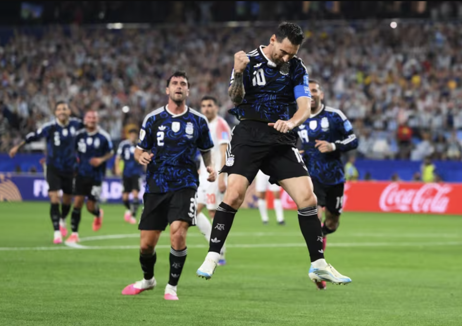Messi ghi siêu phẩm từ ghế dự bị, Argentina thắng thuyết phục Jordan - Ảnh 6.