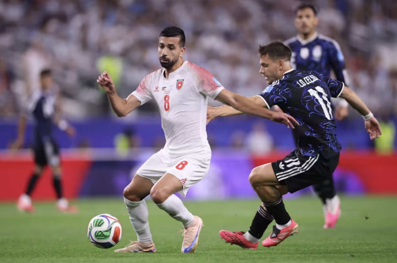 Messi ghi siêu phẩm từ ghế dự bị, Argentina thắng thuyết phục Jordan - Ảnh 1.