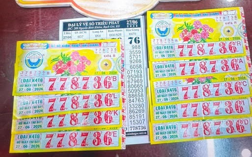 Ba giải độc đắc xổ số miền Nam lộ diện tại 2 địa phương