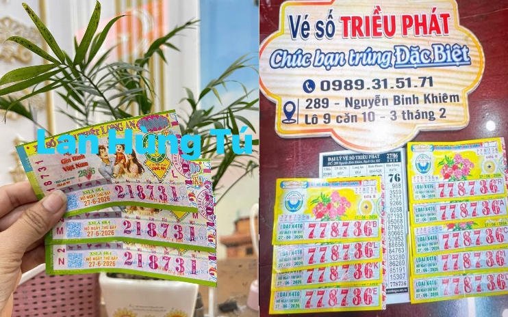 Xổ số miền Nam: Chồng đưa vợ đến đại lý đổi thưởng 18 tỉ đồng