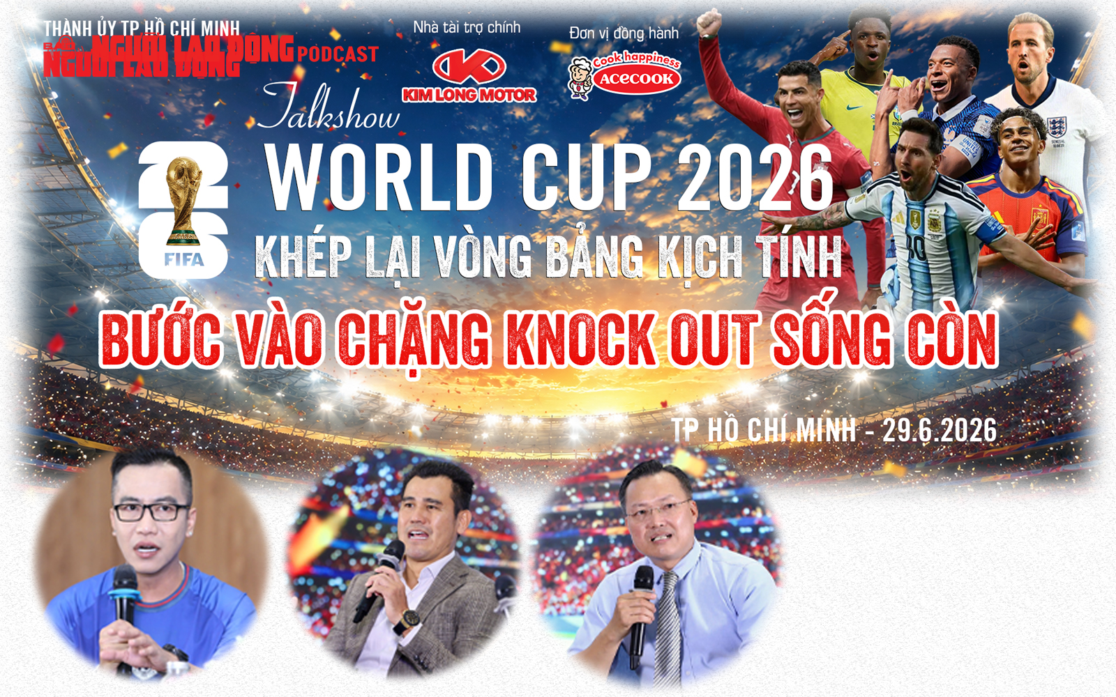 World Cup 2026: Từ vòng bảng kịch tính đến knock-out sống còn