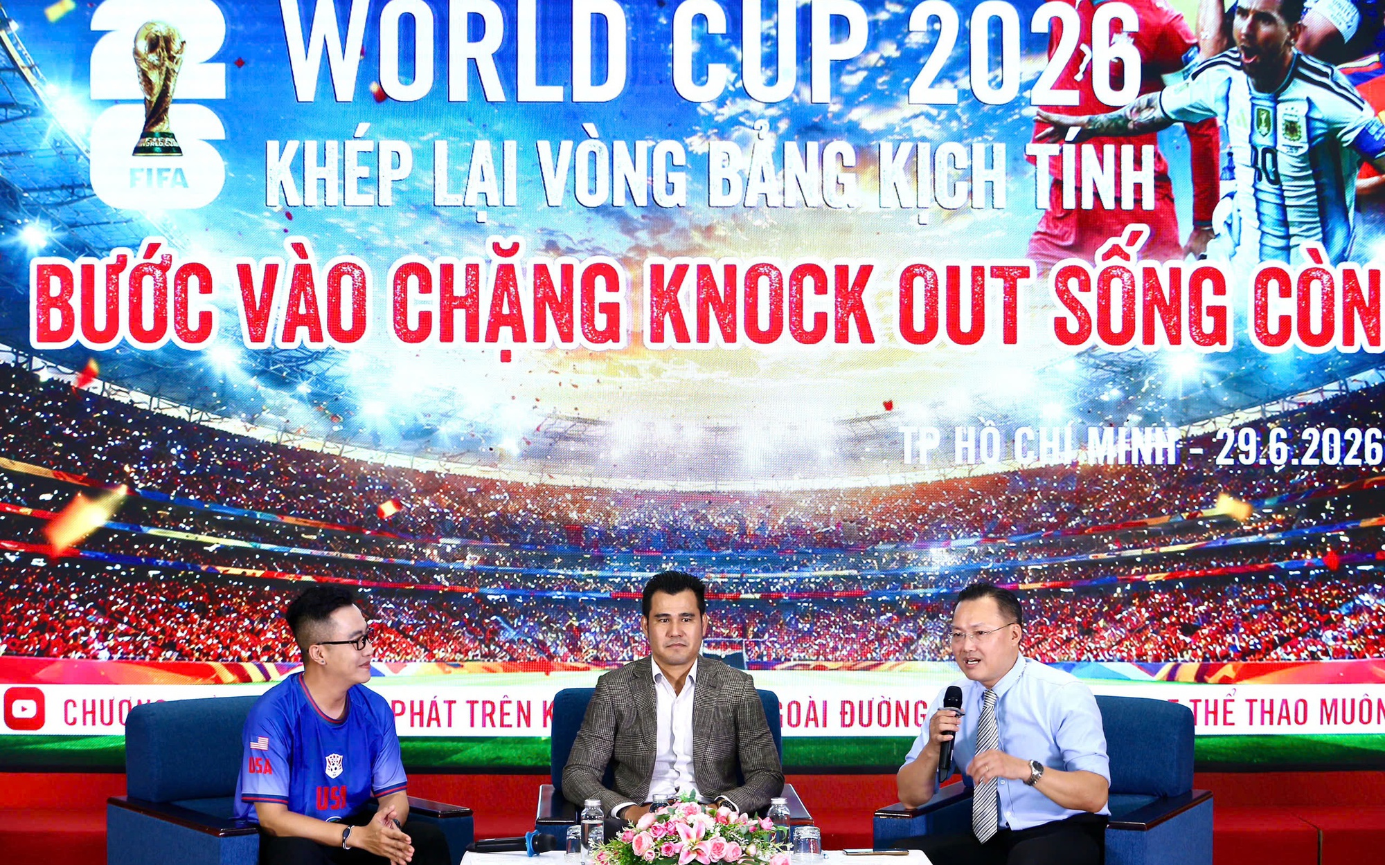 Talkshow "World Cup 2026: Vòng bảng kịch tính - knock-out sống còn"